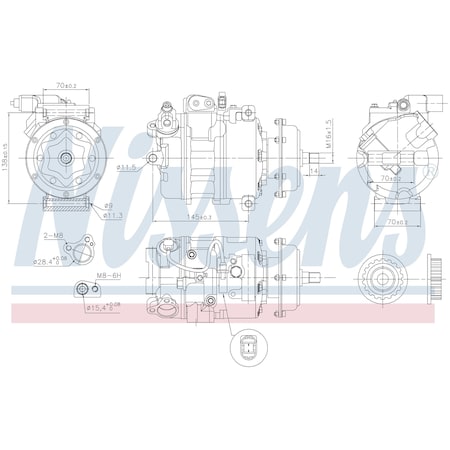 Nissen Compressor, 890637 890637